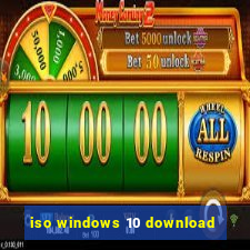 iso windows 10 download